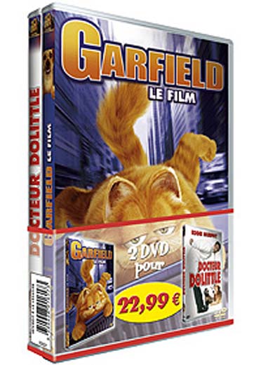 Garfield - Le film + Docteur Dolittle 2 [DVD]