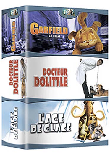 Docteur Dolittle 2 + L'Age de glace + Garfield - Le film [DVD]