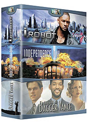 Independence Day + La légende de Bagger Vance + I, Robot [DVD]
