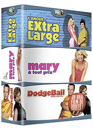 Amour extra large + Mary à tout prix + Dodgeball [DVD]