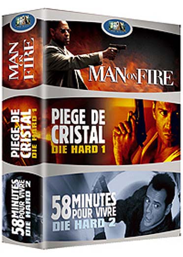 Man on Fire + Piège de cristal + 58 minutes pour vivre [DVD]