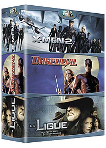 X-Men 2 + La ligue des Gentlemen Extraordinaires + Daredevil [DVD]