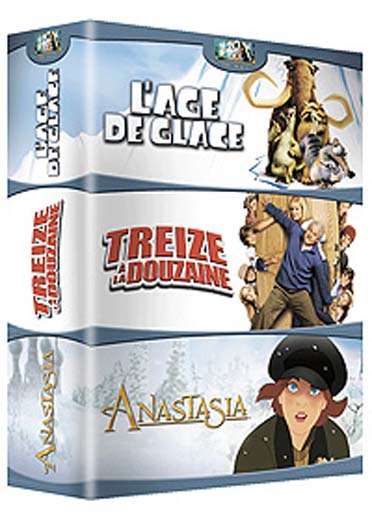 Anastasia + L'Age de glace + Treize à la douzaine [DVD]
