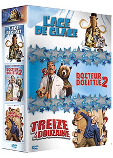 L'Âge de glace + Treize à la douzaine + Docteur Dolittle 2 [DVD]