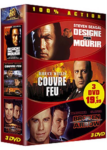 Designé pour mourir + Couvre-feu + Broken Arrow [DVD] - flash vidéo