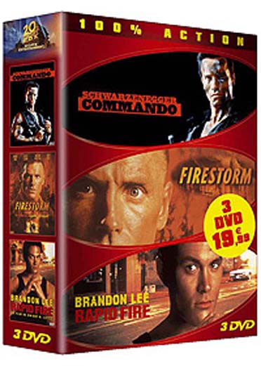 Commando + Firestorm + Rapid Fire [DVD]