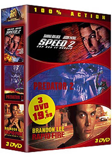 Predator 2 + Speed 2 + Rapid Fire [DVD]