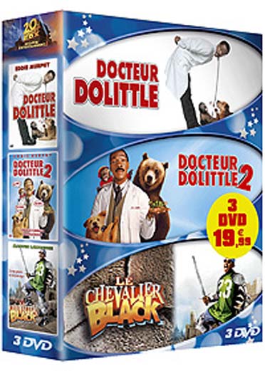 Docteur Dolittle 1 & 2 + Le chevalier black [DVD]