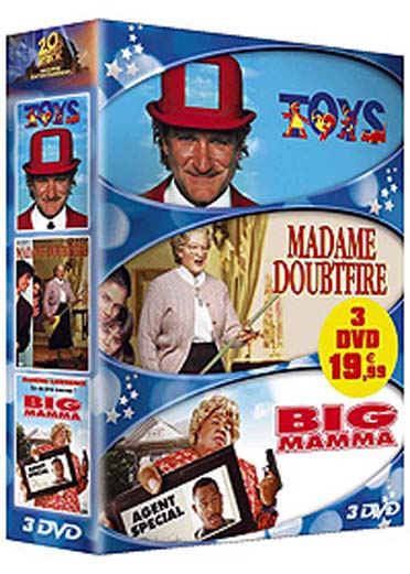 Toys + Madame Doubtfire + Big Mamma [DVD]