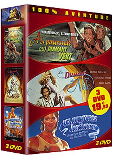 A la poursuite du Diamant Vert + Le diamant du Nil + Les aventures de Jack Burton [DVD]