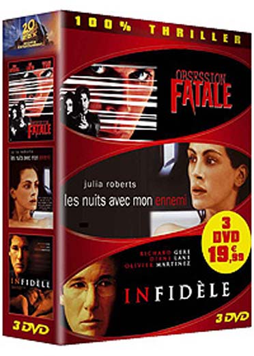 Obsession fatale + Les nuits avec mon ennemi + Infidèle [DVD]