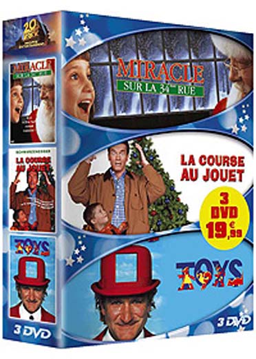 Miracle sur la 34ème rue + La course au jouet + Toys [DVD]