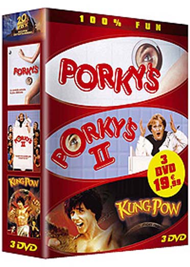 Porky's + Porky's II + Kung Pow [DVD]