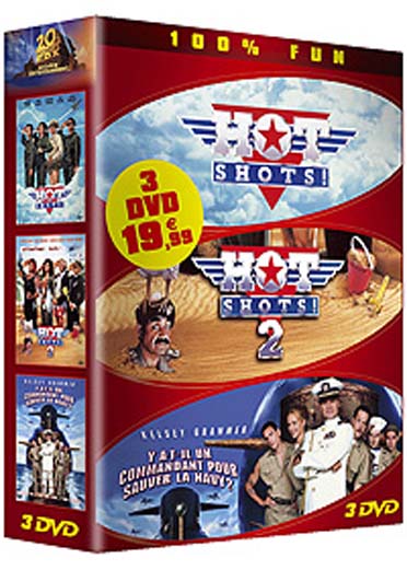 Hot Shots + Hot Shots 2 + Y a t-il un commandant pour sauver la Navy ? [DVD]