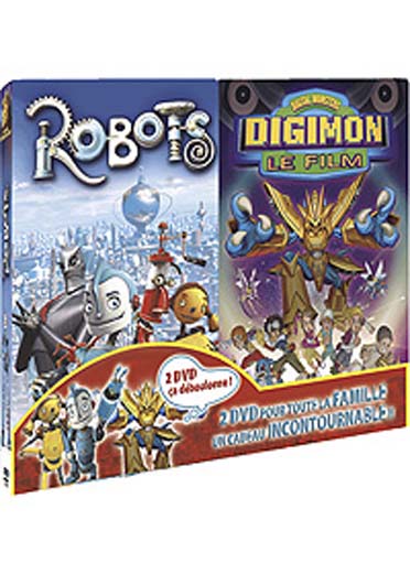 Robots + Digimon - Le film [DVD] - flash vidéo