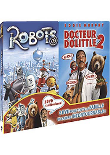 Robots + Docteur Dolittle 2 [DVD]