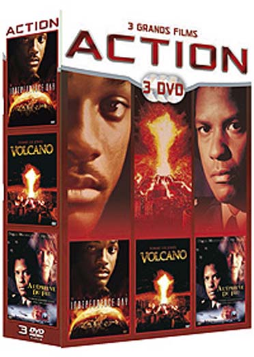 Independence Day + Volcano + A l'épreuve du feu [DVD]