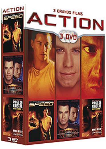 Speed + Broken Arrow + Piège de cristal [DVD]
