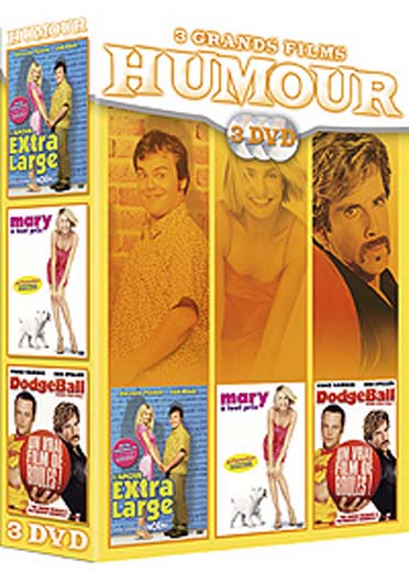 Amour extra large + Mary à tout prix + Dodgeball [DVD]