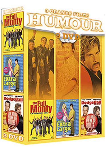 The Full Monty + L'amour extra large + Dodgeball - Même pas mal ! [DVD]