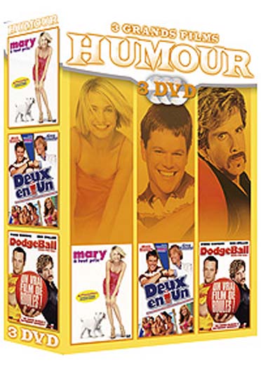 Mary à tout prix + Deux en un + Dodgeball - Même pas mal ! [DVD]