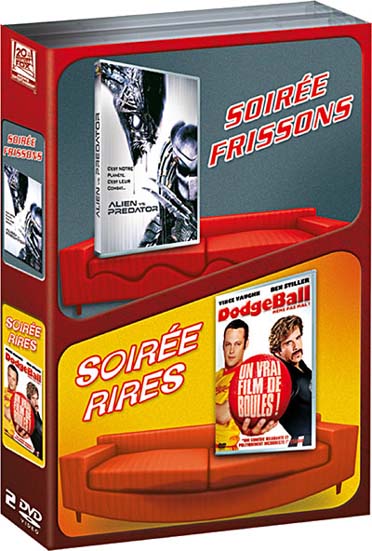 Alien vs. Predator + Dodgeball - Même pas mal ! [DVD]