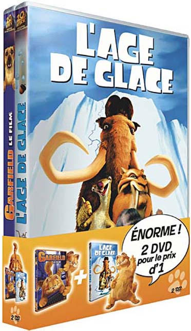 Garfield - Le film + L'âge de glace [DVD]