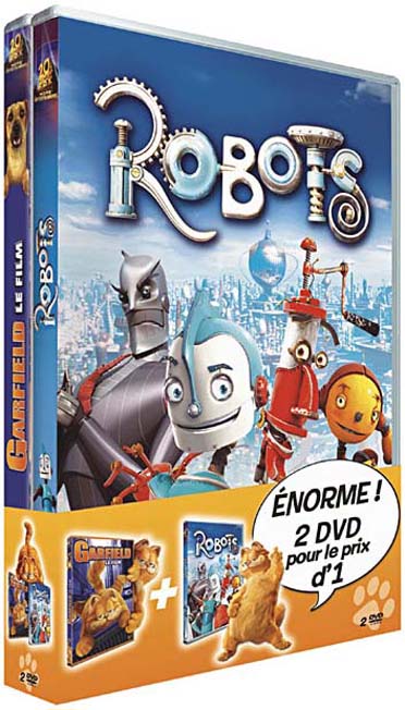 Robots + Garfield - Le film [DVD]