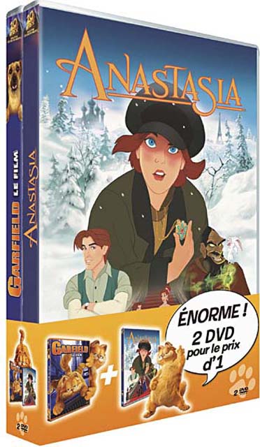 Garfield - Le film + Anastasia [DVD]