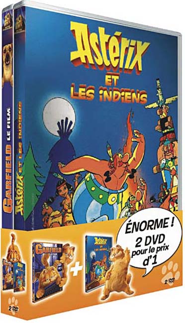 Garfield - Le film + Astérix et les indiens [DVD]