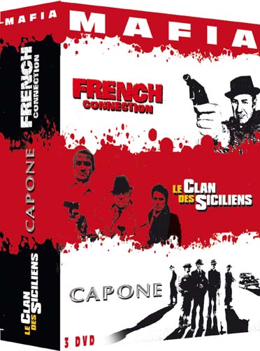 Le Clan des Siciliens + French Connection + Capone [DVD]