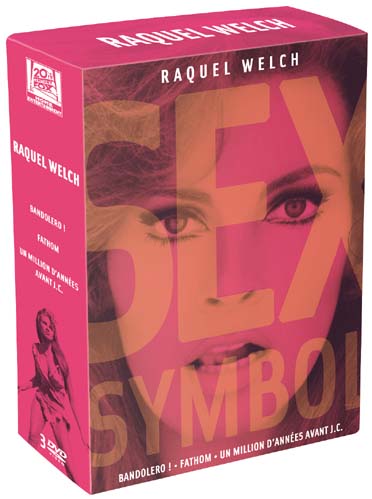 Coffret Raquel Welch, Sex Symbol : Bandolero ! / Fathom / Un Million D'Annees Avant J.C. [DVD]