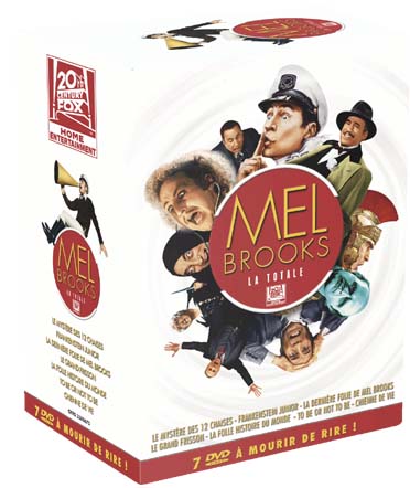Coffret Integrale Mel Brooks : La Folle Histoire Du Monde / Franskenstein Junior / La Derniere Folie De M. Brooks / Chie [DVD]