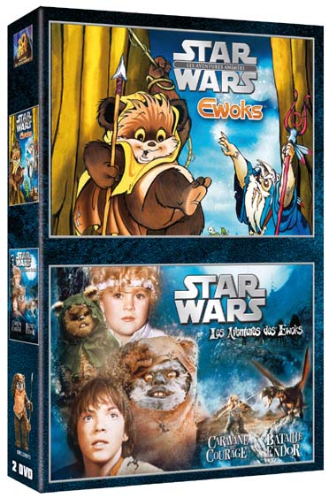 Star Wars - Les aventures des Ewoks + Star Wars : Les aventures animées - Ewoks [DVD]