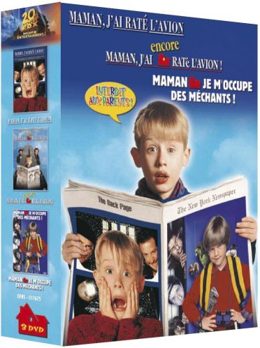 Maman, j'ai raté l'avion ! + Maman, j'ai encore raté l'avion ! + Maman, je m'occupe des méchants ! [DVD]