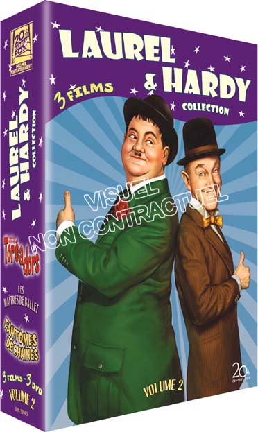 Laurel and Hardy Collection - Vol. 2 : Laurel et Hardy toréadors + Les Maîtres de ballet + Fantômes déchaînés [DVD]