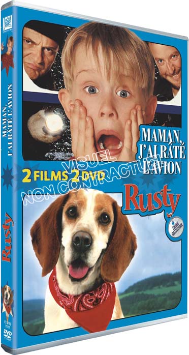 Maman, j'ai raté l'avion ! + Rusty - Chien détective [DVD]
