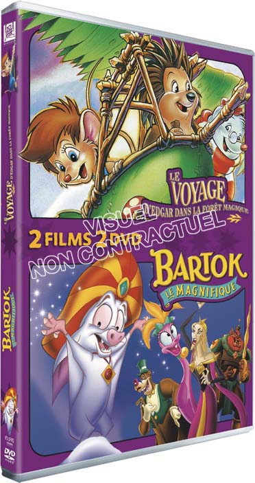 Bartok le magnifique + Le voyage d'Edgar dans la forêt magique [DVD]