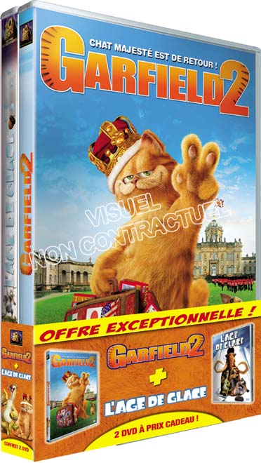 Garfield 2 + L'âge de glace [DVD]