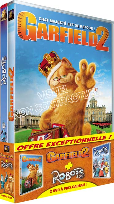 Garfield 2 + Robots [DVD]