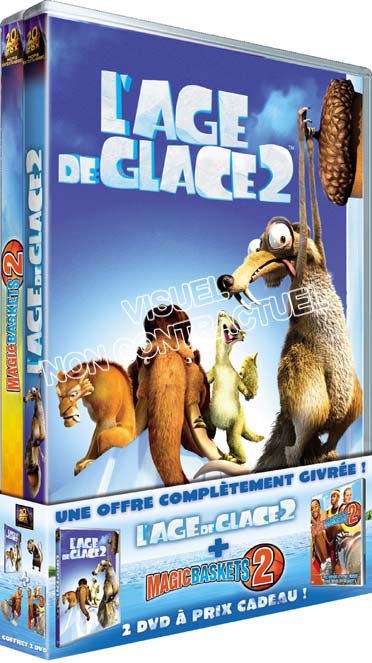 L'Âge de glace 2 + Magic Baskets 2 [DVD]
