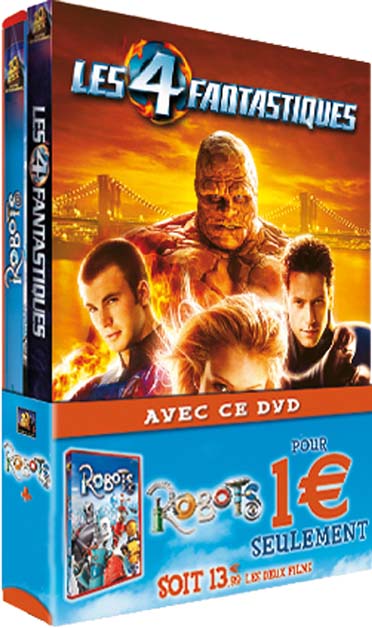 Robots + Les 4 fantastiques [DVD]