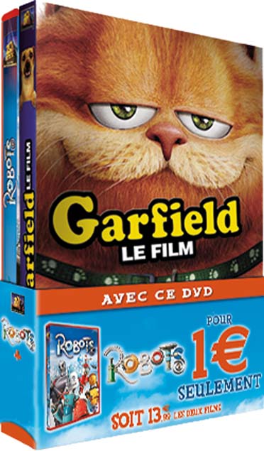 Robots + Garfield - Le film [DVD]