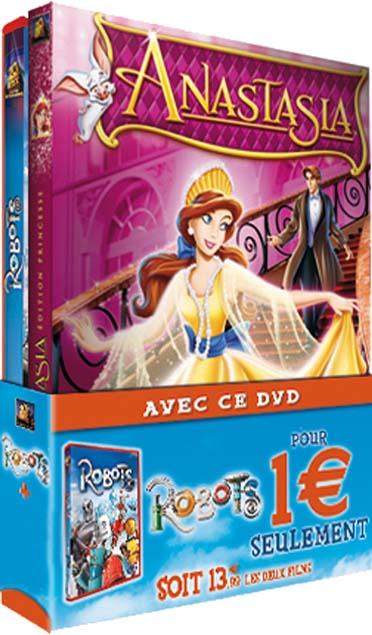 Robots + Anastasia (Edition Princesse) [DVD]