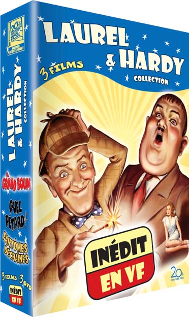 Laurel & Hardy - 3 films [DVD]