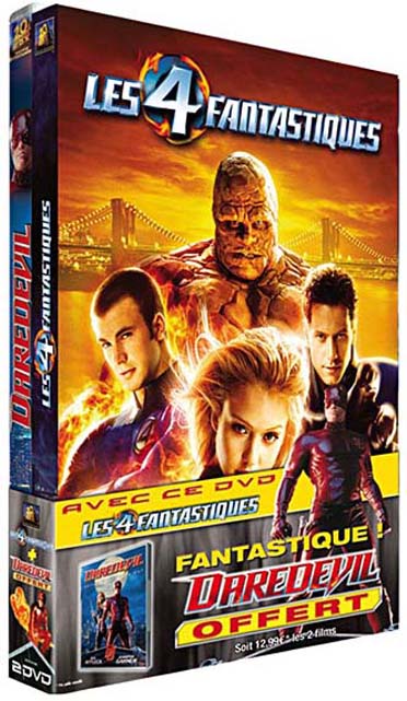Les 4 fantastiques + Daredevil [DVD]