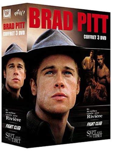 Coffret Brad Pitt : et au milieu coule une rivière ; 7 ans au Tibet ; fight club [DVD]