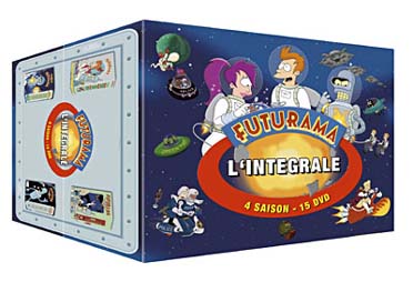Coffret intégrale futurama, saison 1 a 4 [DVD]