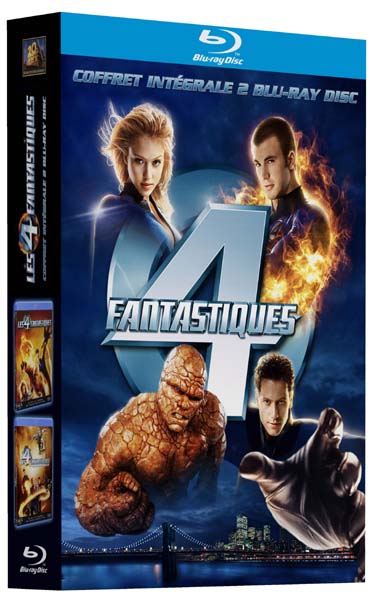 Les 4 fantastiques + Les 4 fantastiques et le Surfer d'Argent [Blu-ray]