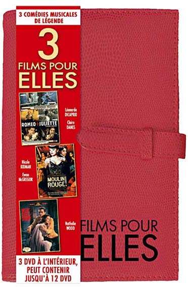 3 films pour elles : 3 comédies musicales - Notebook 3 DVD [DVD]